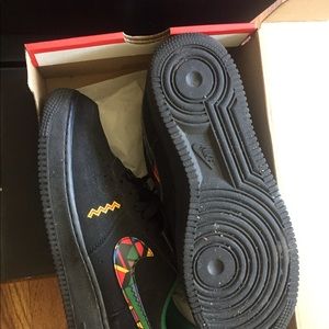 Shoes - Nike black airforce 1s Shoes - Nike black airforce 1s